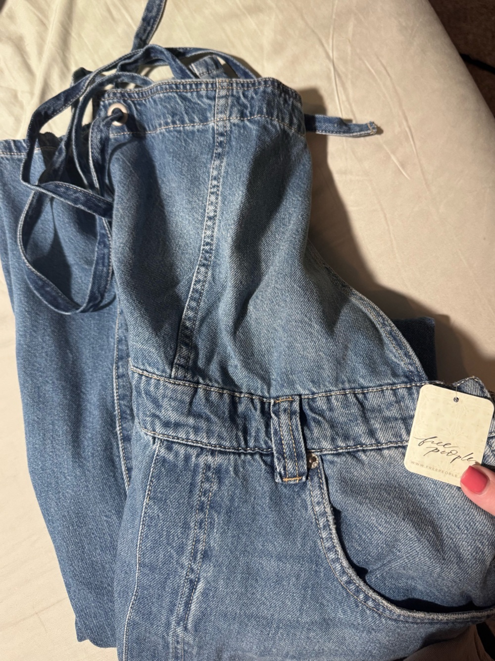 Free People We The Free Rowen Slim Arc Overalls